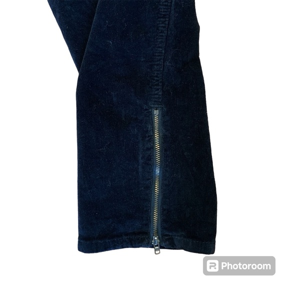 Anthropologie pants Corduroy black size 28 - Picture 6 of 6